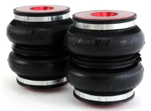 BMW M3 Suspension Lift Kit - Rear - Air Lift - Air Lift Performance 2B6 double-bellows spring with 30-way damping adjustable shocks - Red - `99-`06